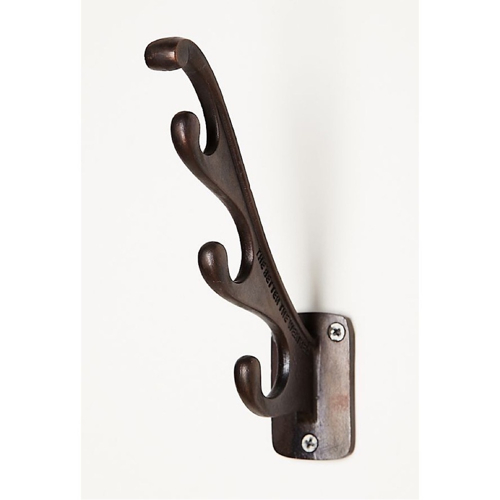 Anthropologie Iron Antler Hook - Adorable Multi-Use Hardware Hook